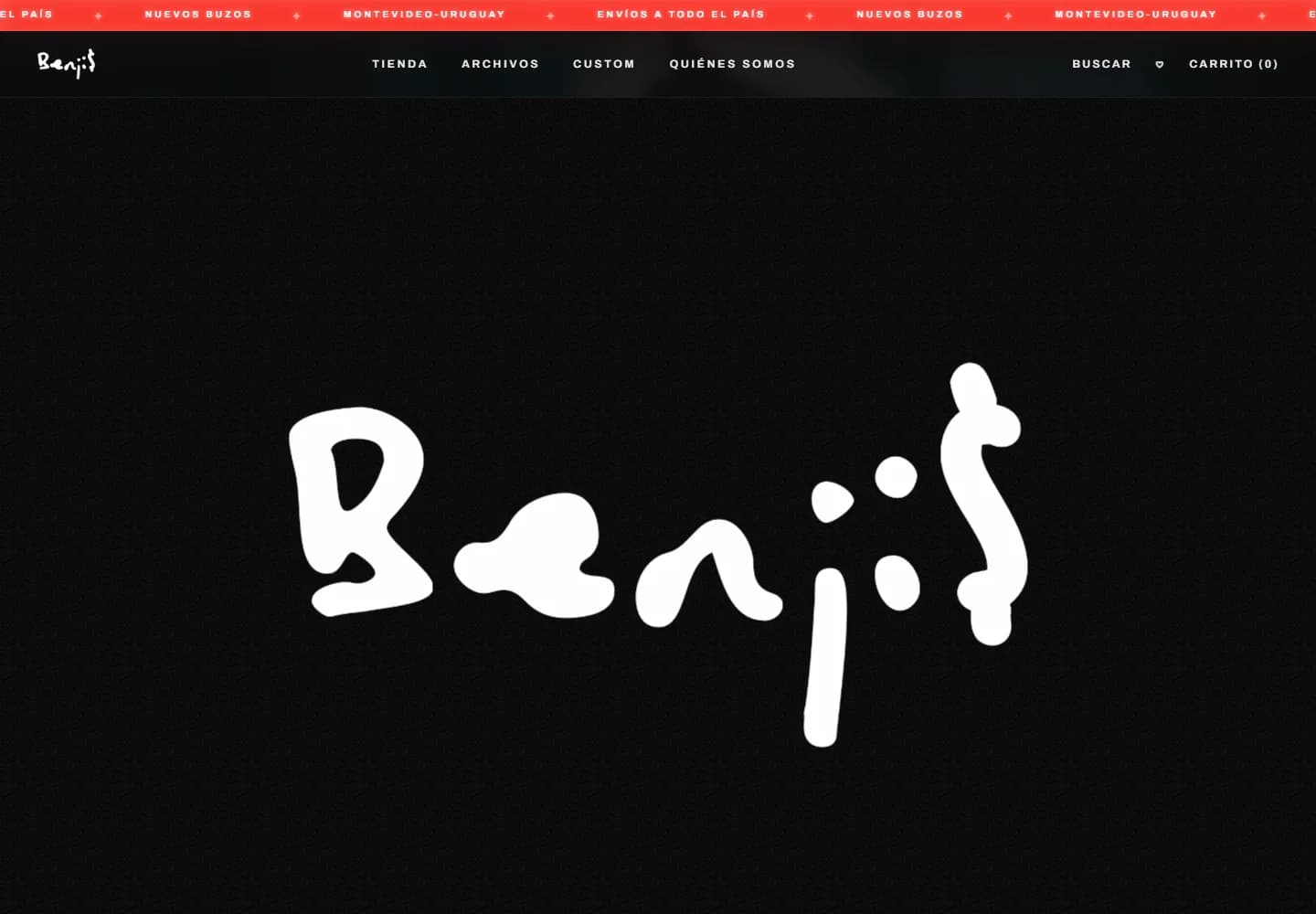 Captura real del proyecto Benji$